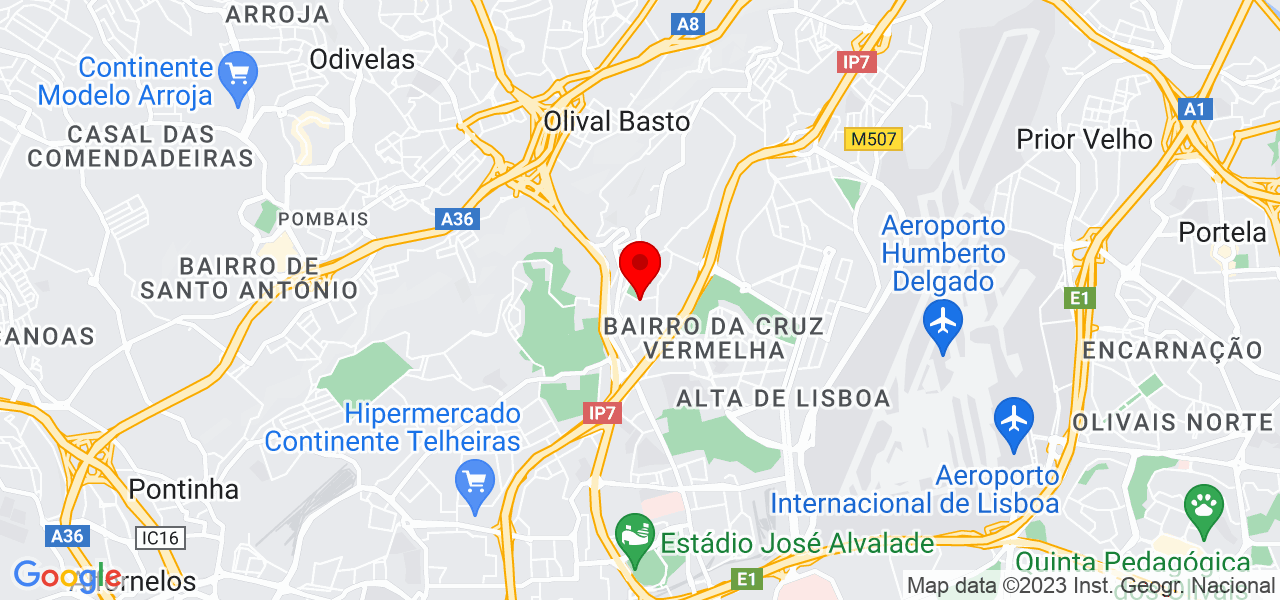 Bekzod - Lisboa - Lisboa - Mapa