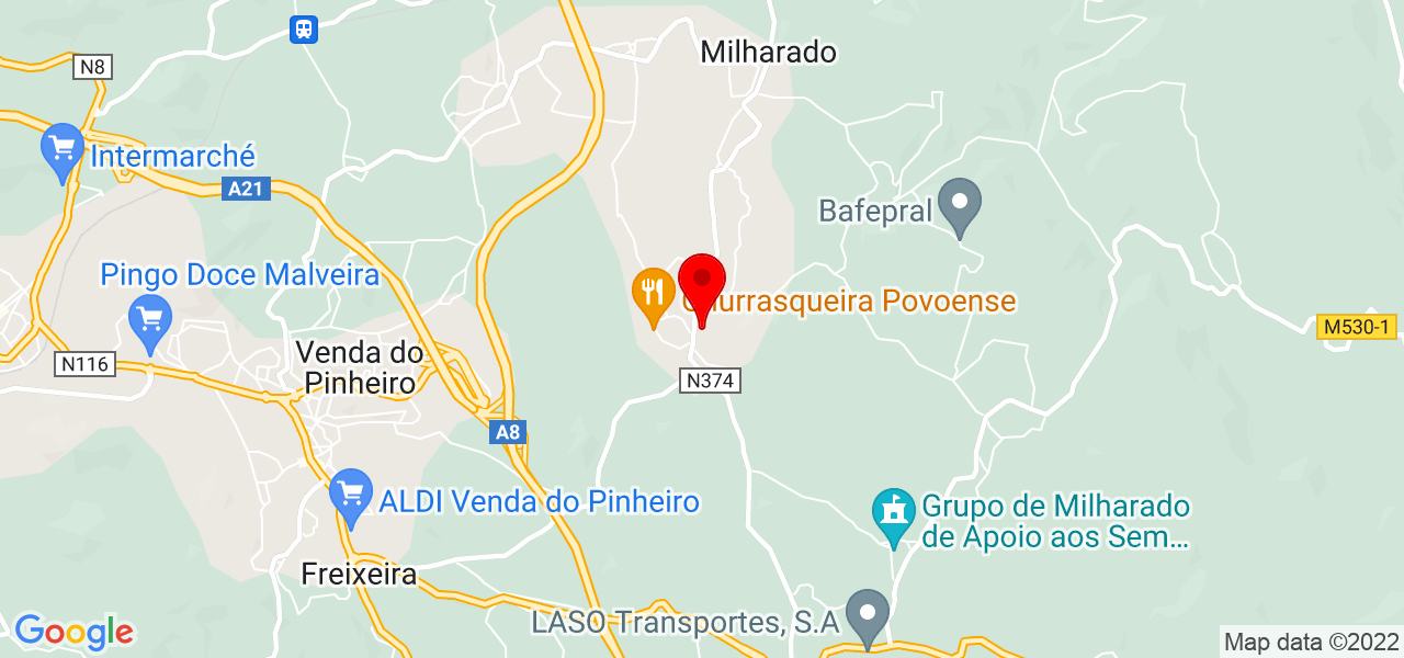 Rui Santos - Lisboa - Mafra - Mapa