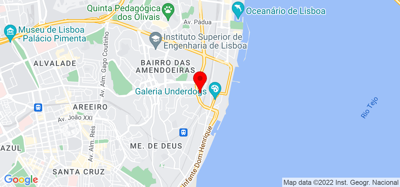 Diogo Nunes - Lisboa - Lisboa - Mapa