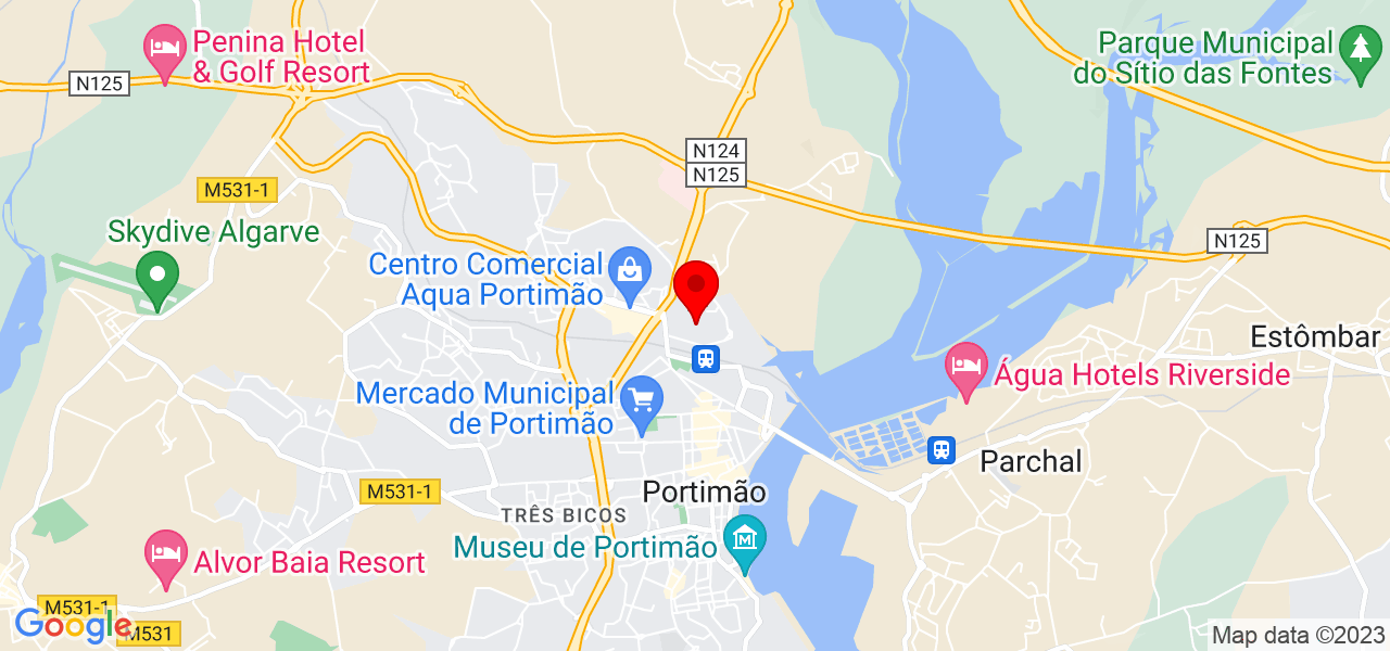 LD - Faro - Lagoa - Map