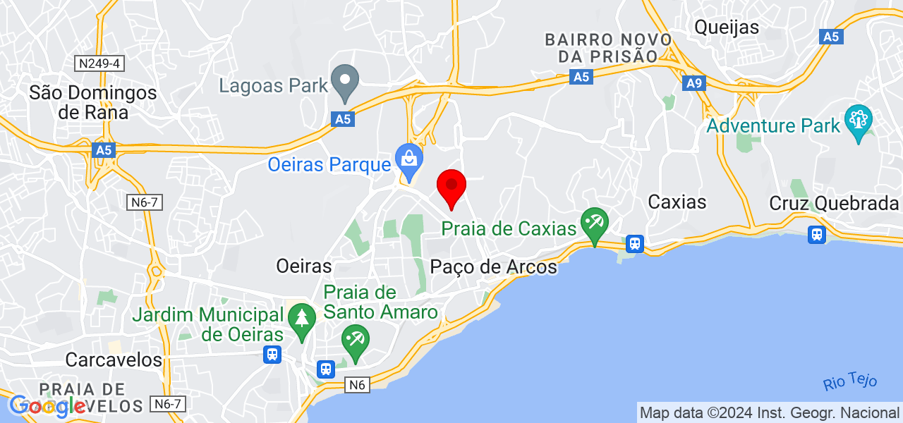 Cristina Fachadas Amante - Lisboa - Oeiras - Mapa