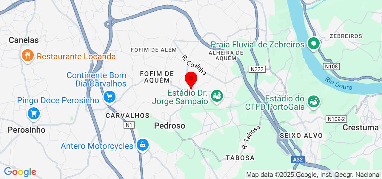 ludgero cardoso - Porto - Vila Nova de Gaia - Mapa