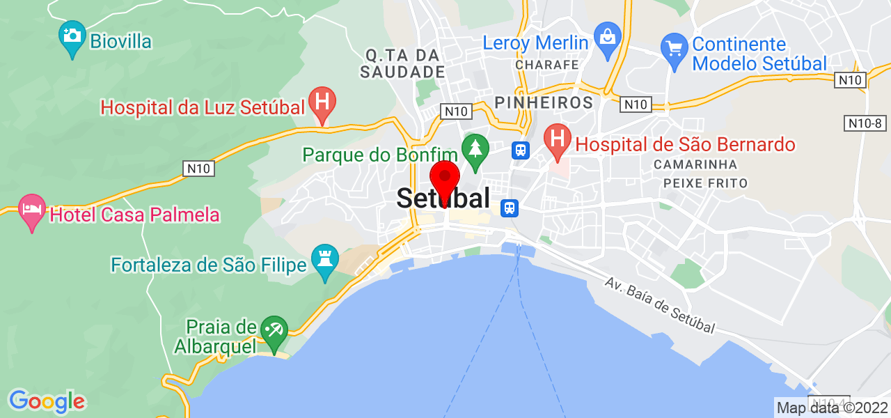 Sancha Vasques Ferreira - Setúbal - Setúbal - Mapa