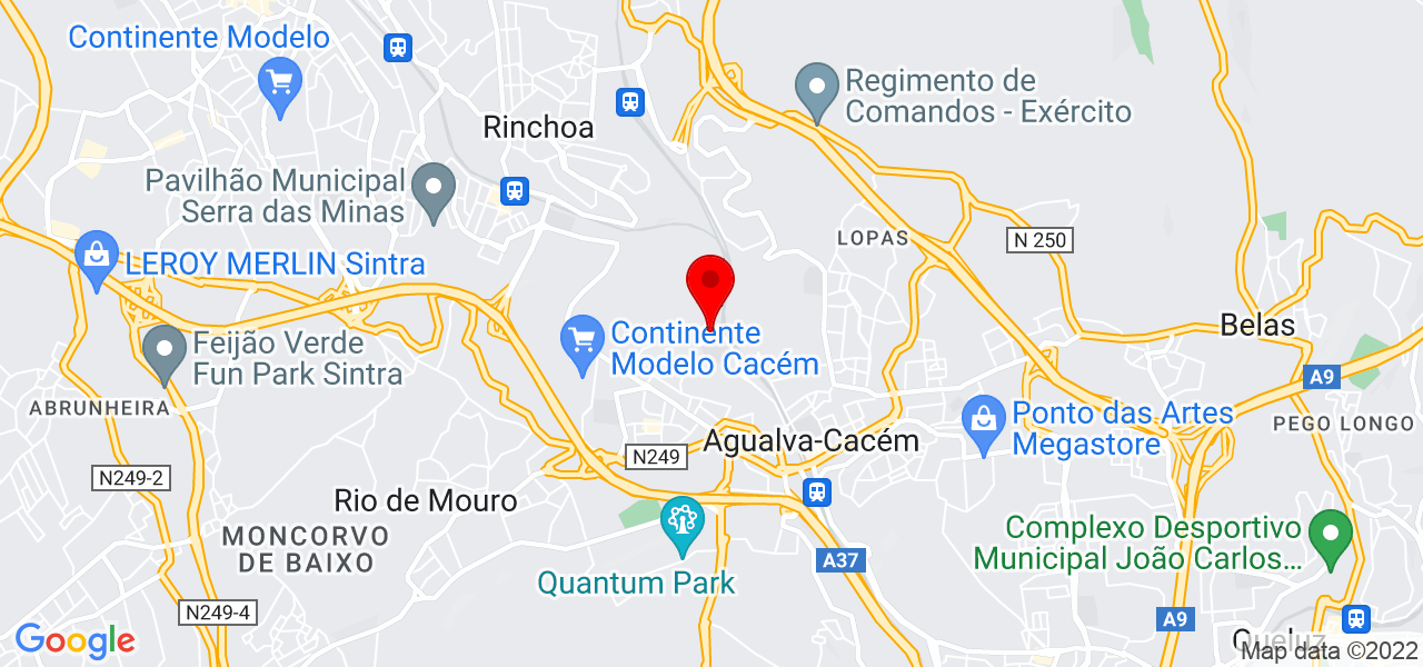 cleicieli/alysson - Lisboa - Sintra - Mapa