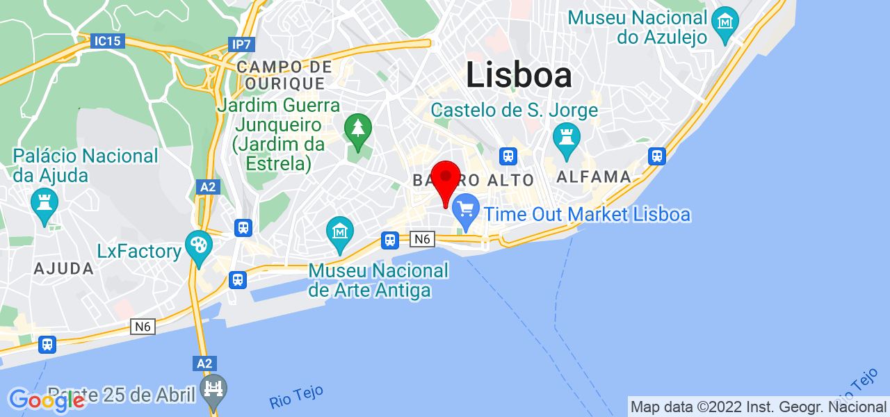 Marta Lontr&atilde;o - Lisboa - Lisboa - Mapa