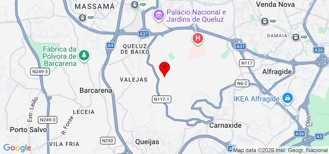 Maria - Lisboa - Amadora - Mapa