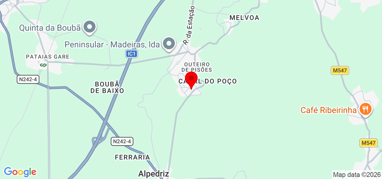 Notorious remodelaçoes - Leiria - Alcobaça - Karte