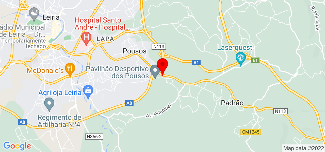 Ailton - Leiria - Leiria - Mapa