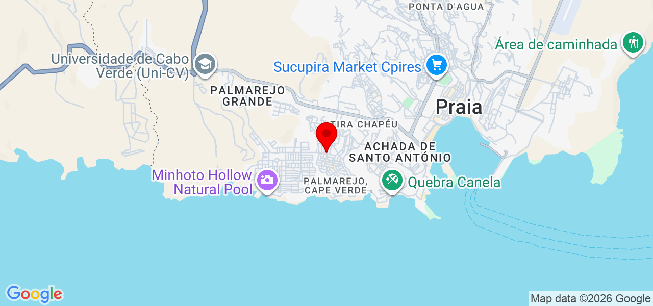 faveriproduções - Santiago - Praia - Mapa