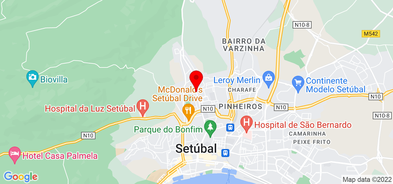 sara correia - Setúbal - Setúbal - Mapa