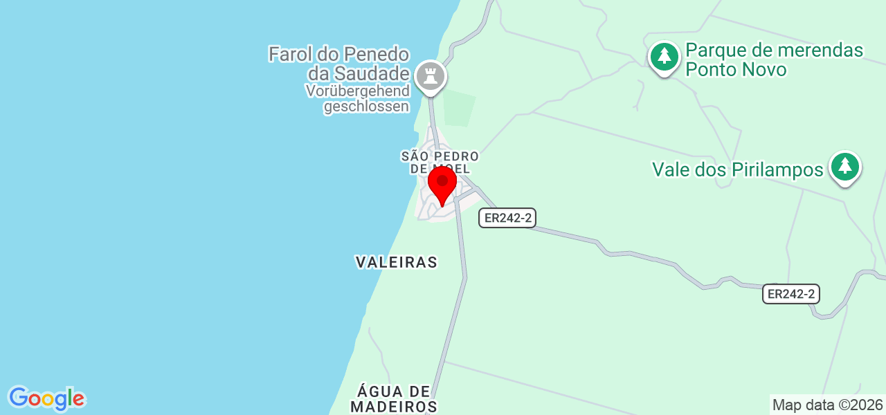 Yani Walperes - Leiria - Marinha Grande - Mapa