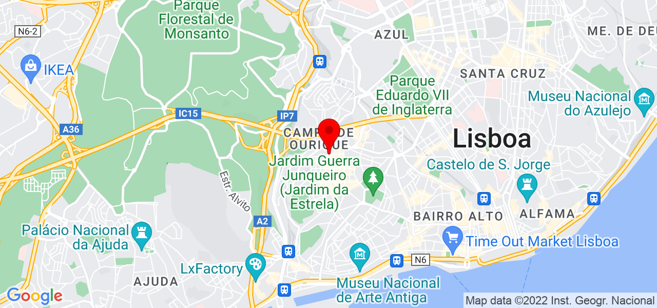 Odete Luisa - Lisboa - Lisboa - Mapa
