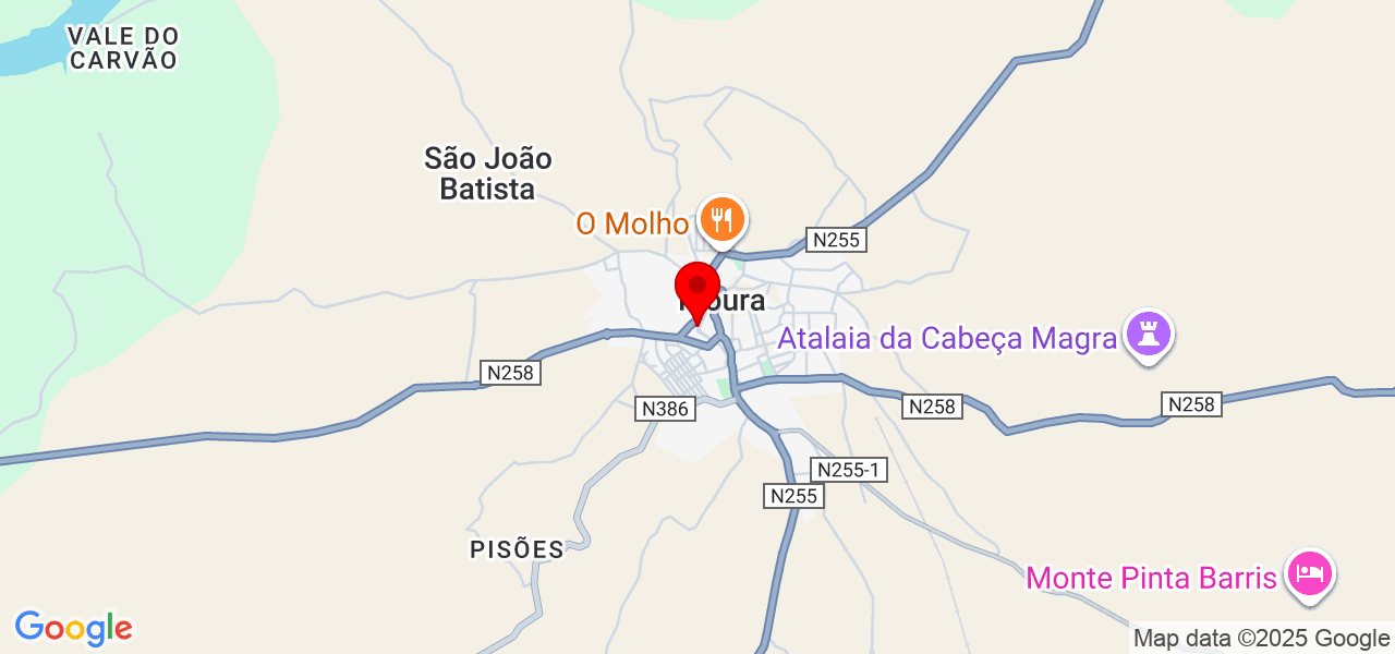 Vanderleiy - Beja - Moura - Carte