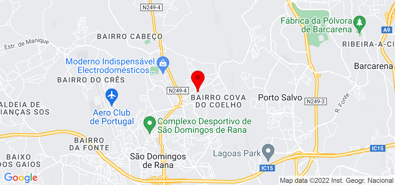 Catarina - Lisboa - Cascais - Mapa