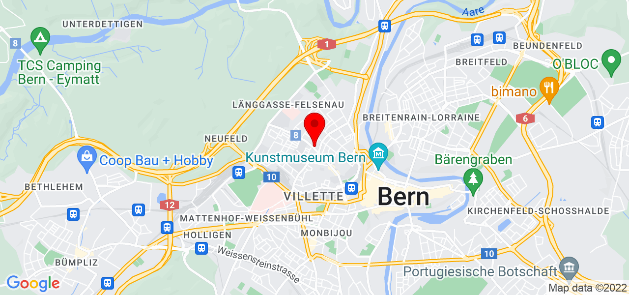 alma latina - Bern - Bern - Karte