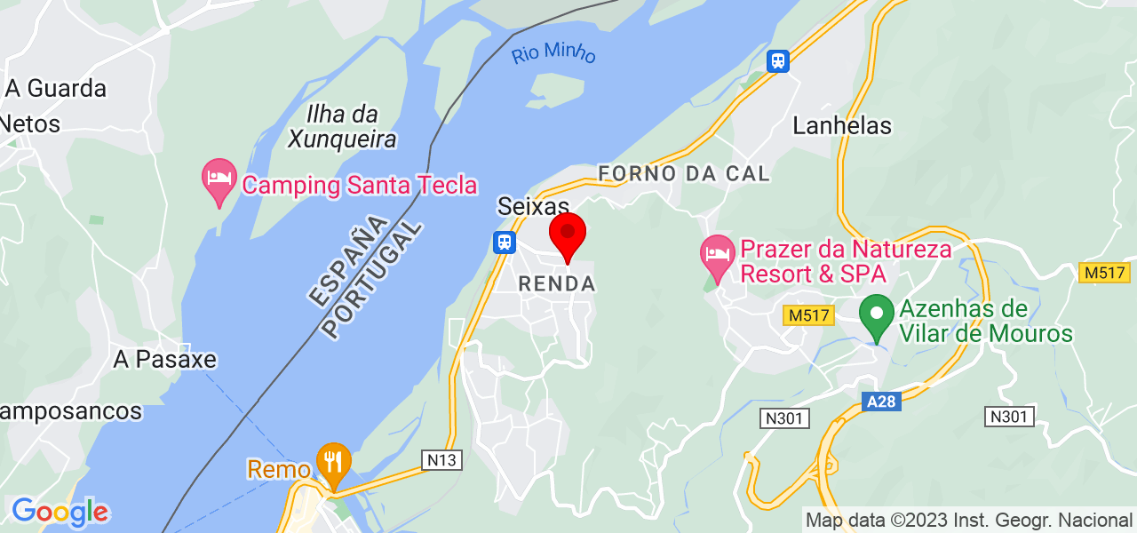 Sandra - Viana do Castelo - Caminha - Karte