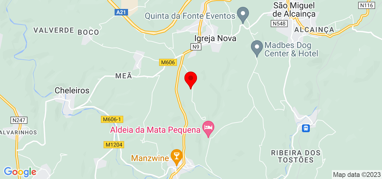 Ana Nobre Seguros - Lisboa - Mafra - Mapa