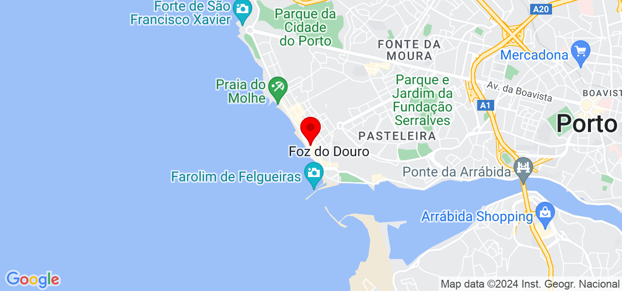 Adriana Carvalho - Porto - Porto - Mapa