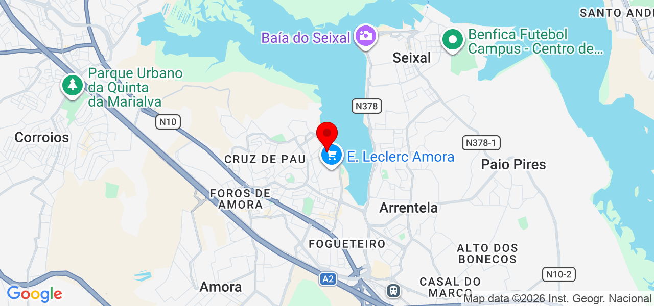 Mr.Ten - Setúbal - Seixal - Mapa