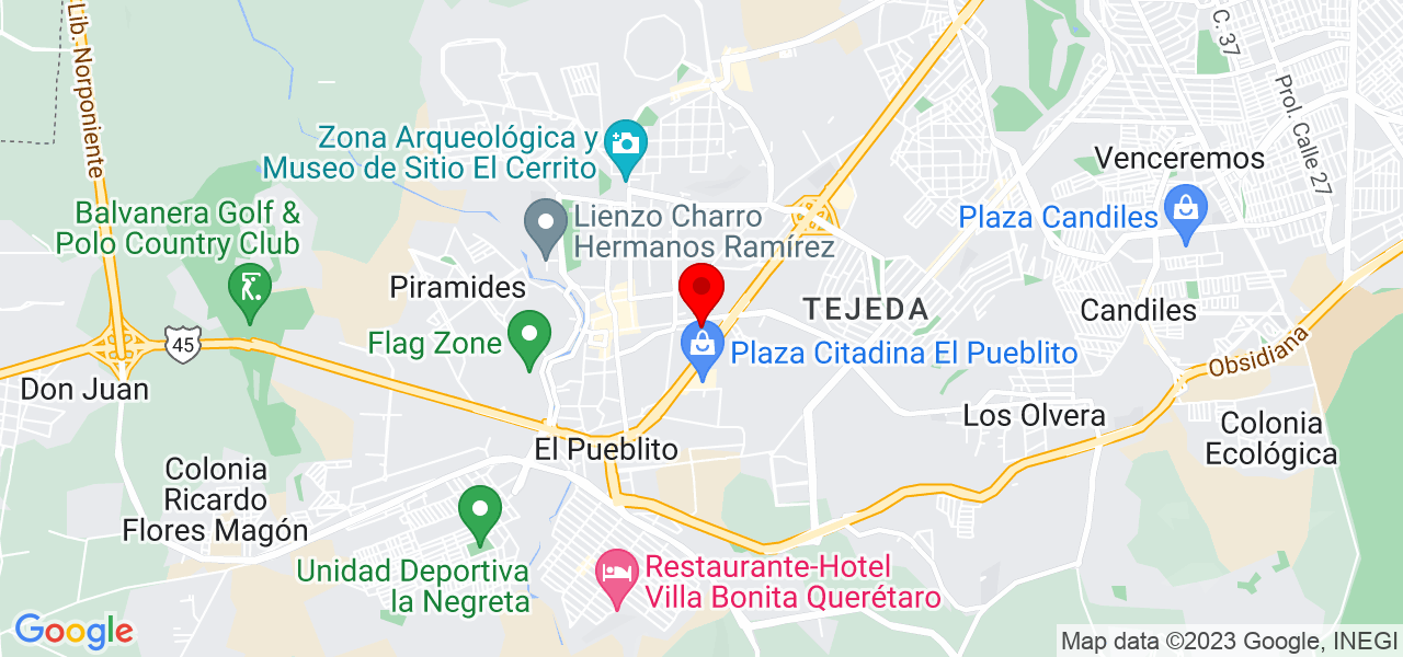 Touch Magic - Querétaro - Corregidora - Mapa