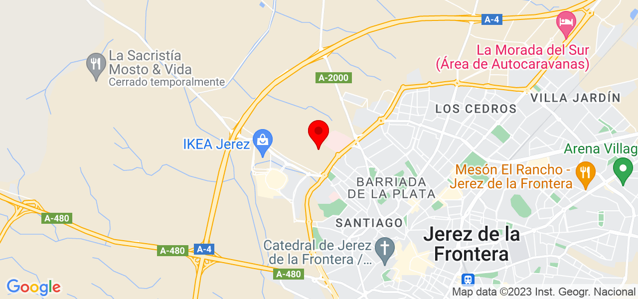 Daisy - Andalucía - Jerez de la Frontera - Mapa