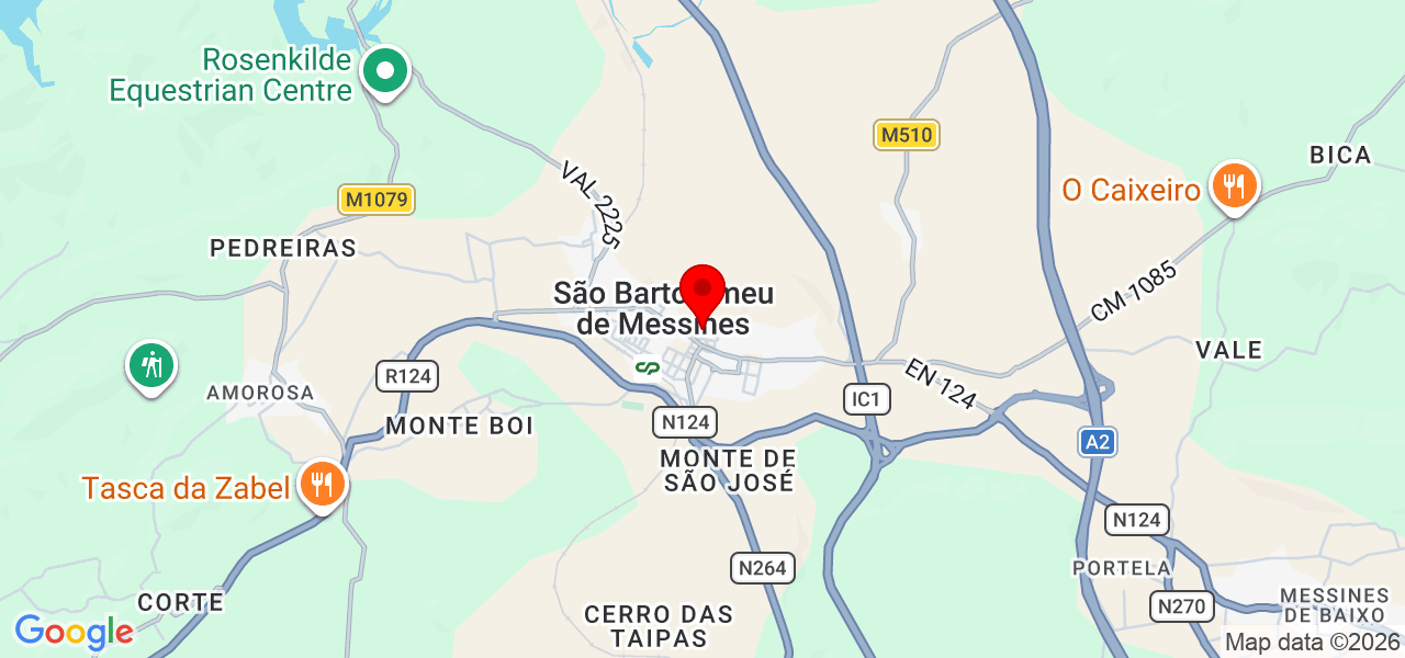 Shirley Albuquerque - Faro - Silves - Karte