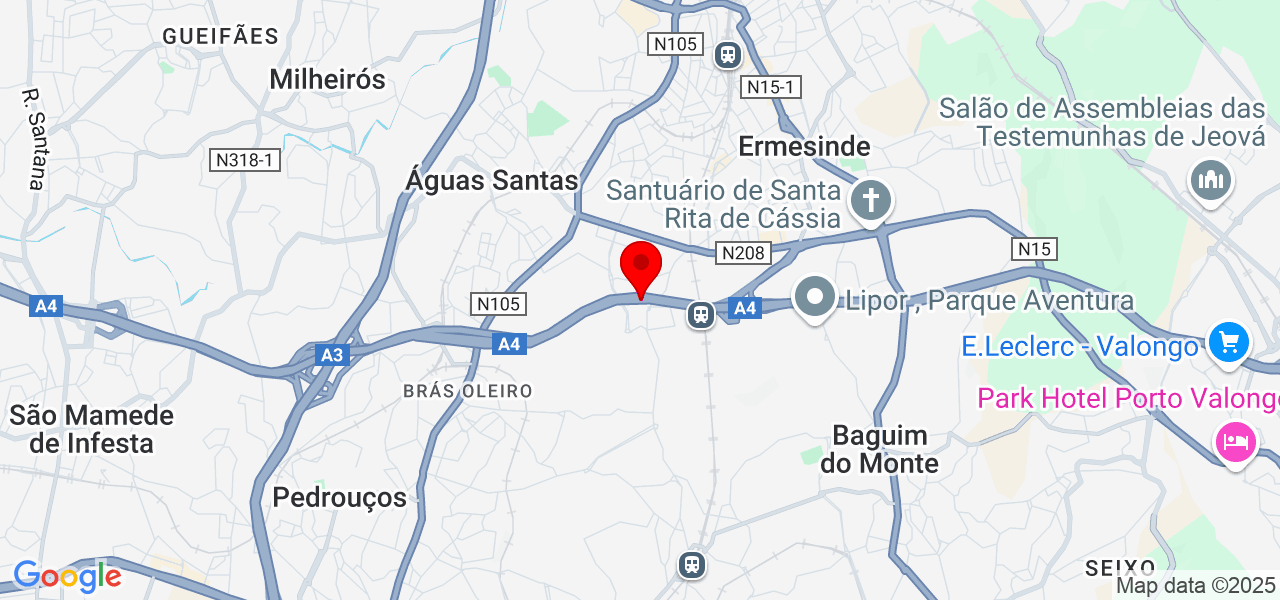 Gentlepaw - Porto - Maia - Carte