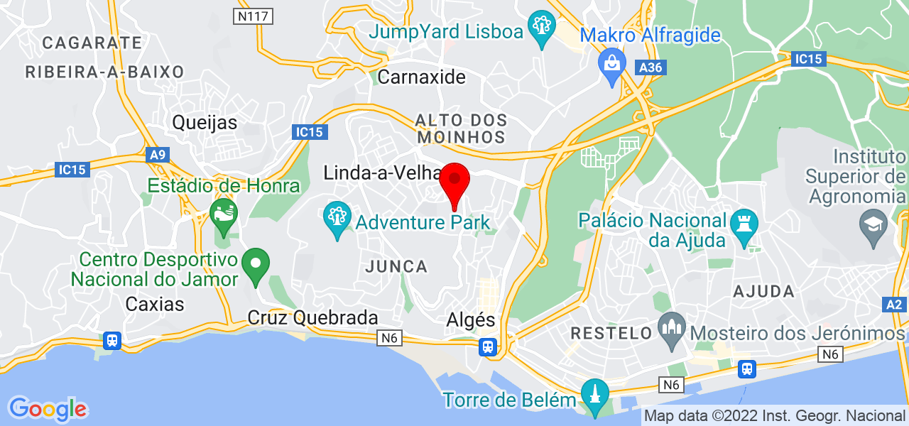 Rita - Lisboa - Oeiras - Mapa