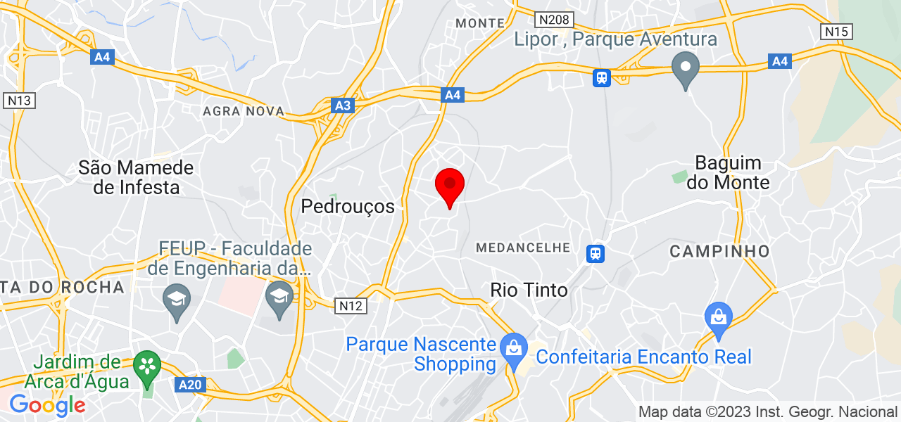 Carol Marton - Porto - Gondomar - Mapa