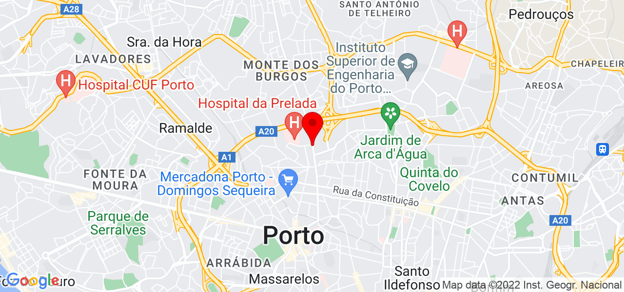 F&aacute;bio - Porto - Porto - Mapa