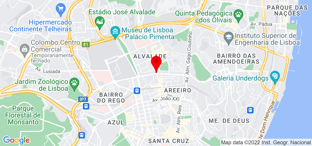 Carolina Baeta - Lisboa - Lisboa - Mapa