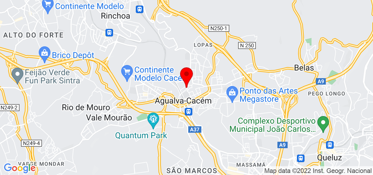 Alexandre - Lisboa - Sintra - Mapa