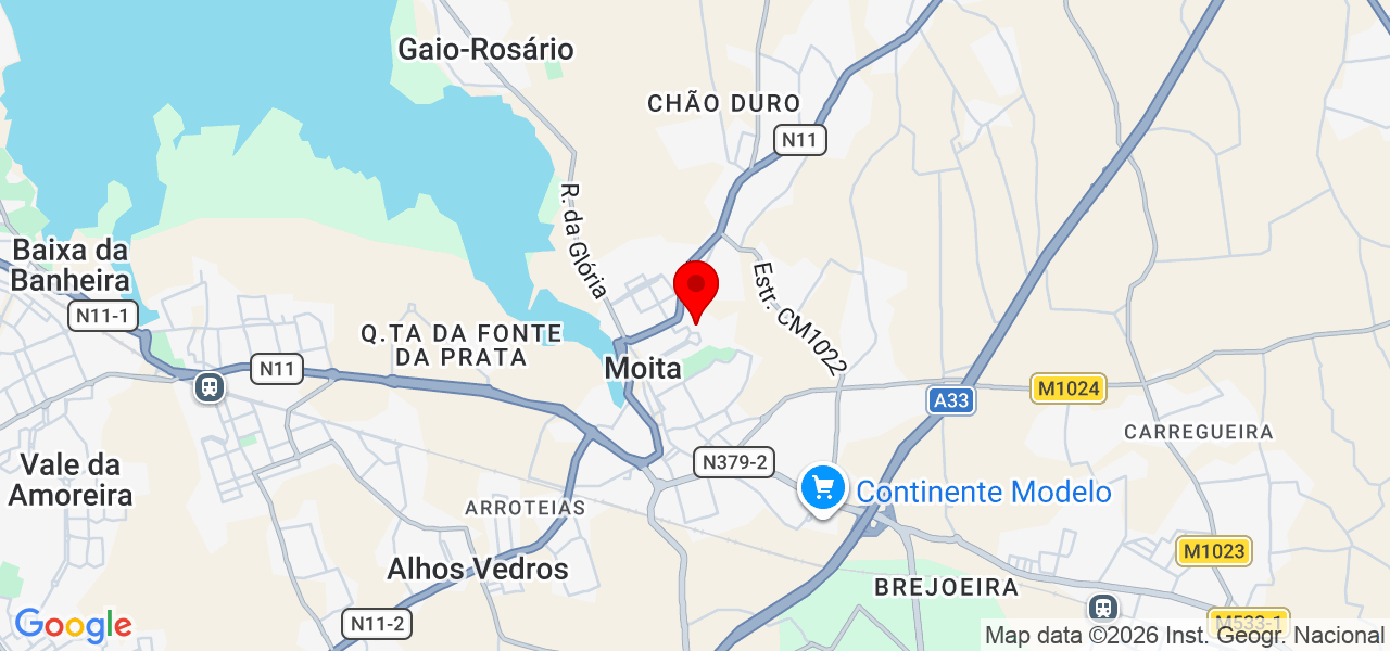 Victor - Setúbal - Moita - Mapa