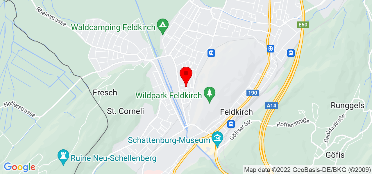 Doshi & Partner Rechtsanwälte OG - Vorarlberg - Feldkirch - Karte