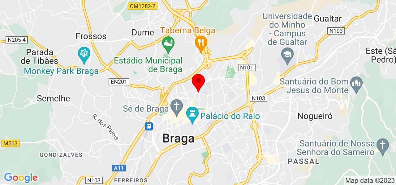 Lucas Gon&ccedil;alves - Braga - Braga - Mapa