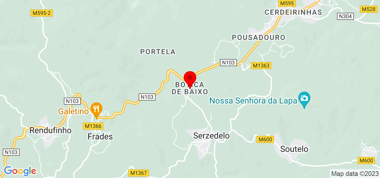 Um pouco de tudo ou quase tudo - Braga - Póvoa de Lanhoso - Map