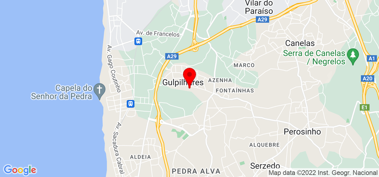 Sos esfregona - Porto - Vila Nova de Gaia - Map