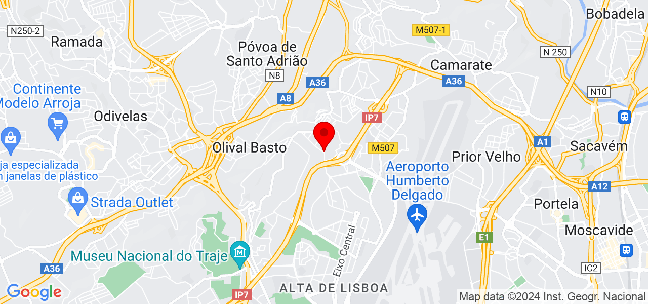 Desenhador t&eacute;cnico 2D&amp;3D /Projetista / Medidor /Or&ccedil;amentista / Maquetista / Preparador - Lisboa - Lisboa - Mapa