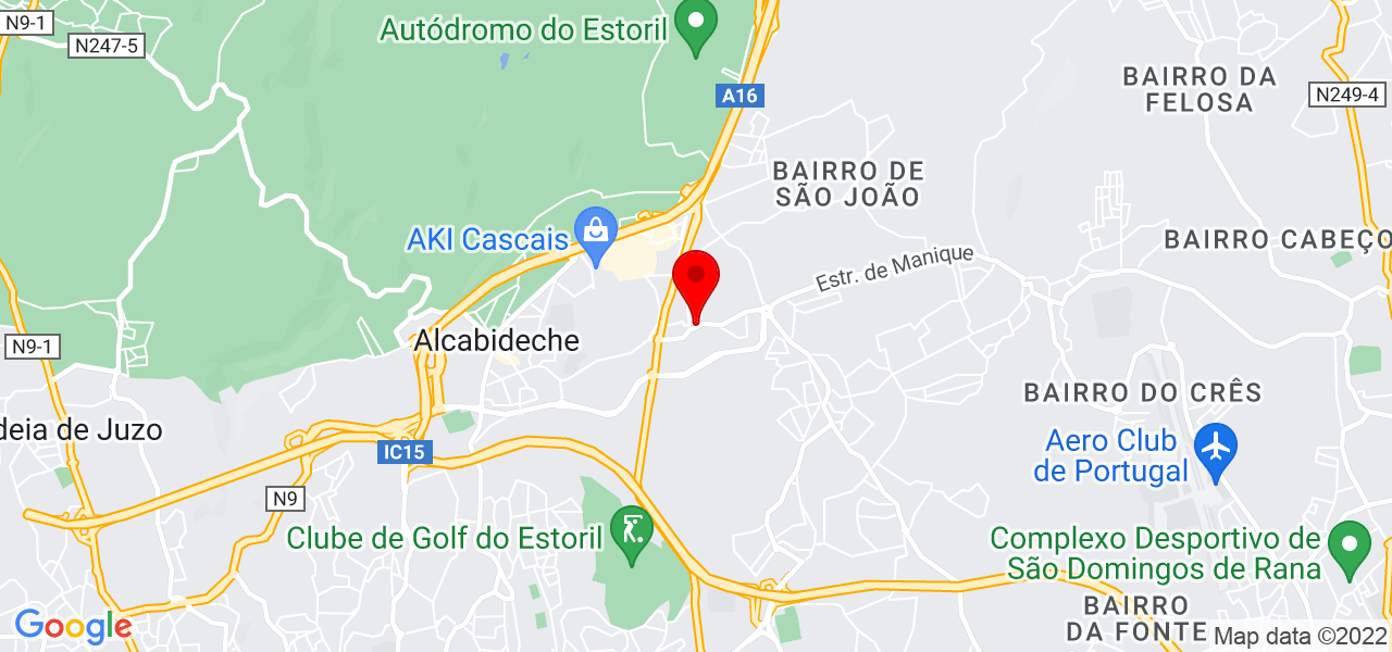 Sketchline - Lisboa - Cascais - Mapa