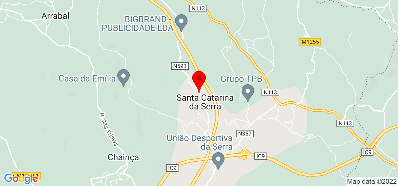 Jos&eacute; Bento dos Santos - Leiria - Leiria - Mapa