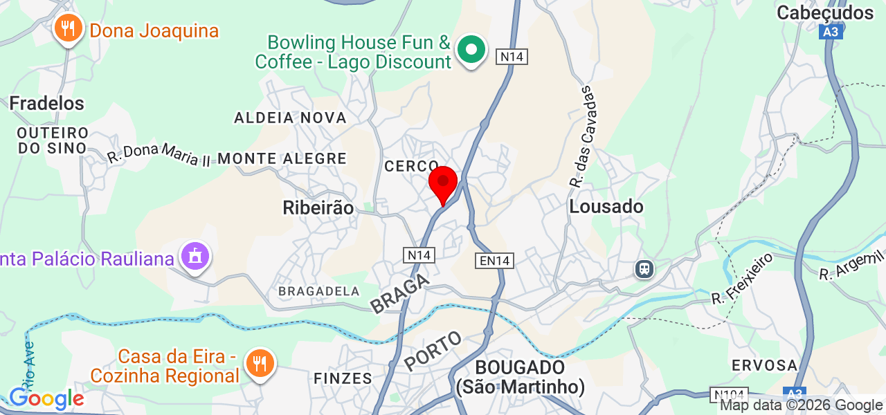 Volt Ampera - Braga - Vila Nova de Famalicão - Carte