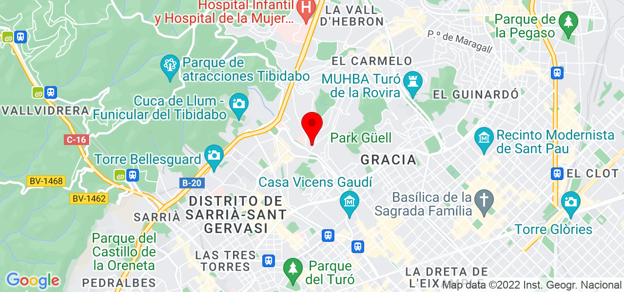 Jessica Neira - Cataluña - Barcelona - Mapa