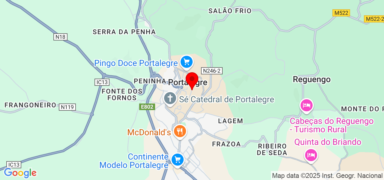 Reflex importense - Portalegre - Portalegre - Map