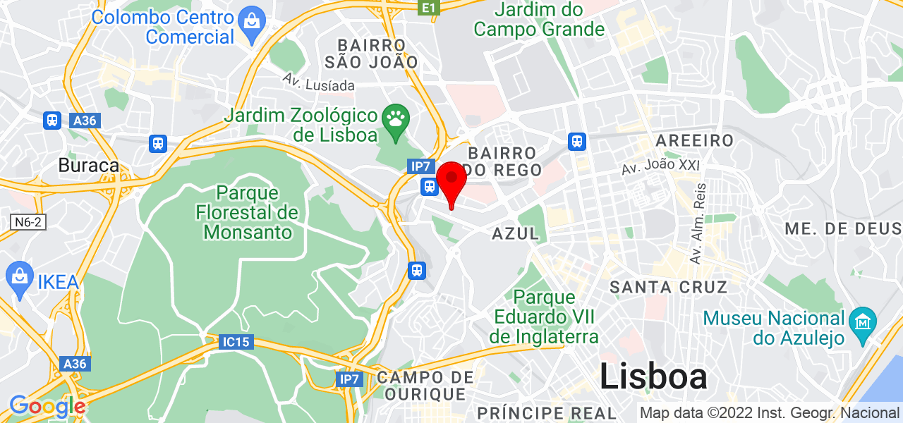 Mariana Martinho - Lisboa - Lisboa - Mapa