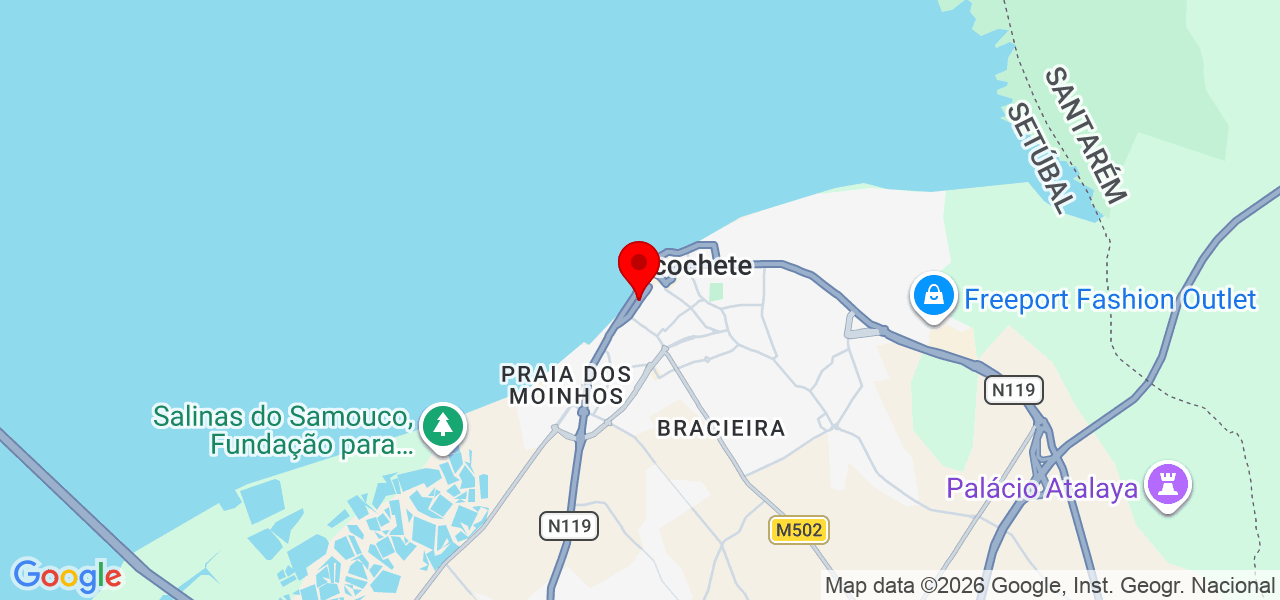 Thehandyman - Setúbal - Alcochete - Carte