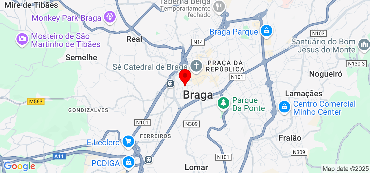 Mister Clean - Braga - Braga - Carte