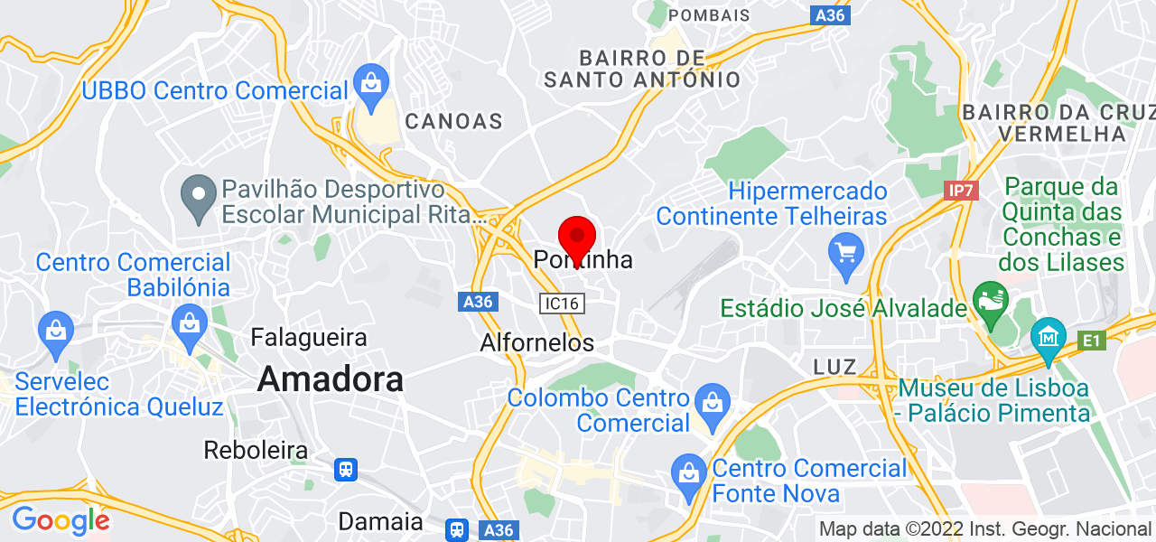 Duarte - Lisboa - Odivelas - Mapa