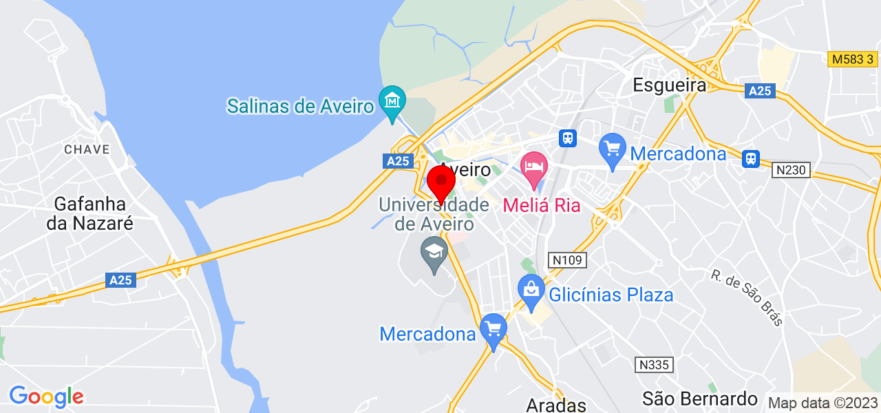 Mariano Cativa - Aveiro - Aveiro - Mapa