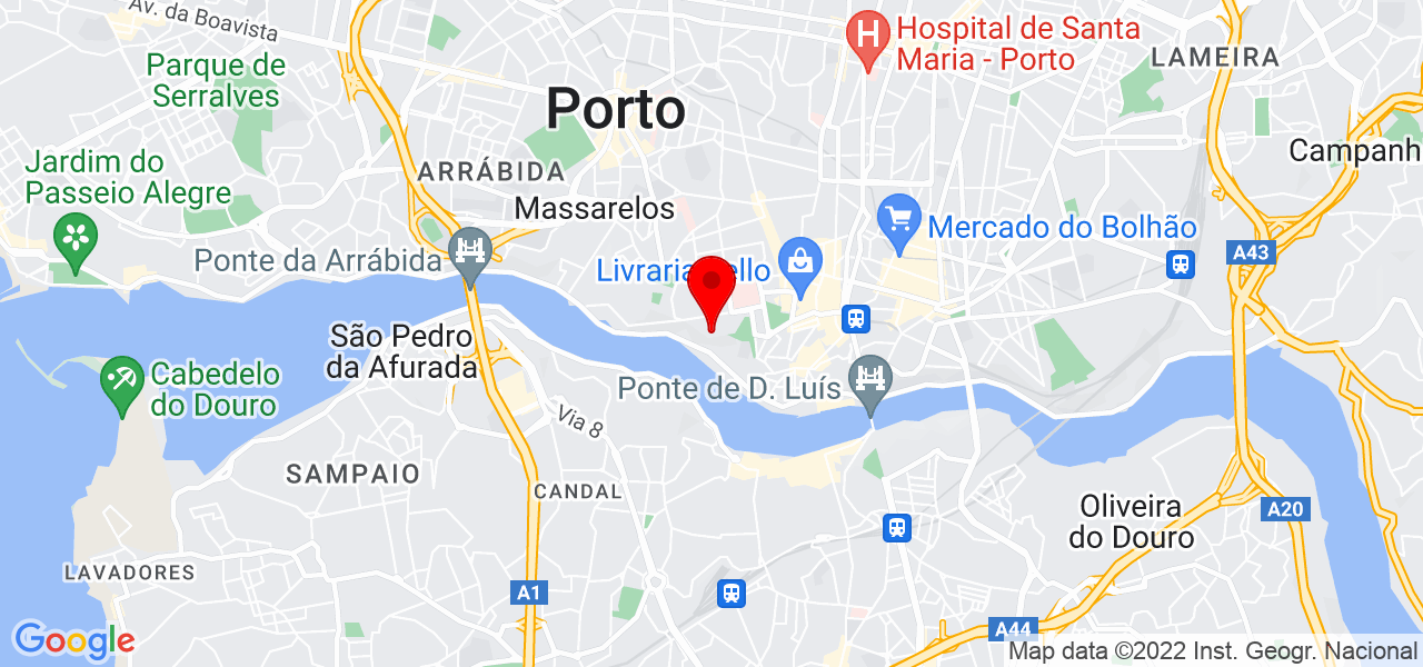 F&aacute;bio Duarte - Porto - Porto - Mapa