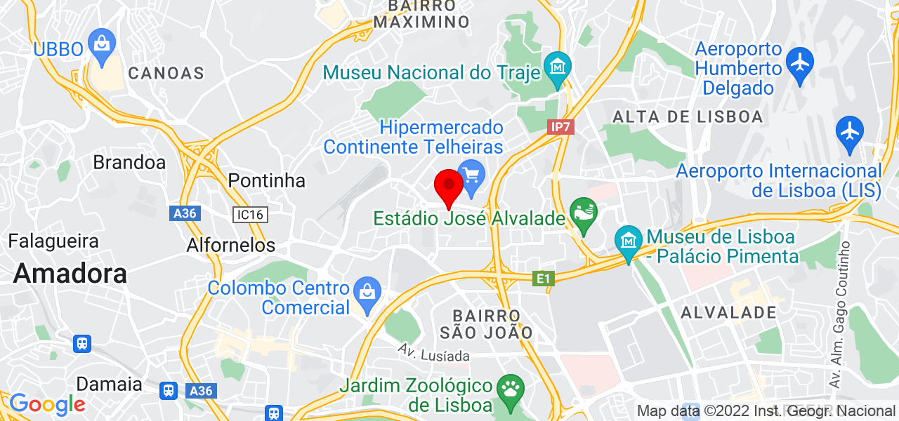 Sofia Pedro - Lisboa - Lisboa - Mapa